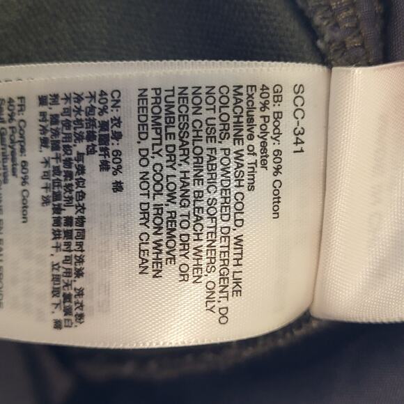 Marmot Mens 36x32 Green Pants Jeans Cotton Cargo - Picture 12 of 12